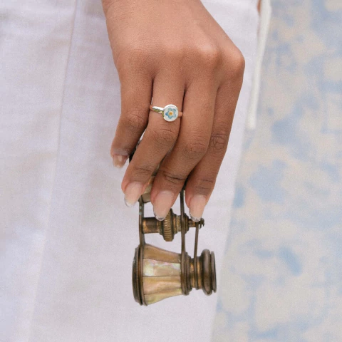 Anel Miosótis - comprar online