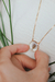 Escapulário Lavanda do Mar & Ametista - comprar online