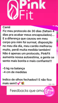 Pinkfit Gold metabolismo travado ❌10 cápsulas - comprar online