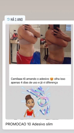 Adesivo original emagrecedor e redutor de medidas - loja online
