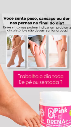 Drena mais Pinkfit sabores laranja limão na internet