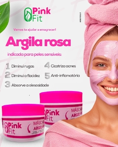 Argila rosa Brinde pincel ☺️220 gramas na internet