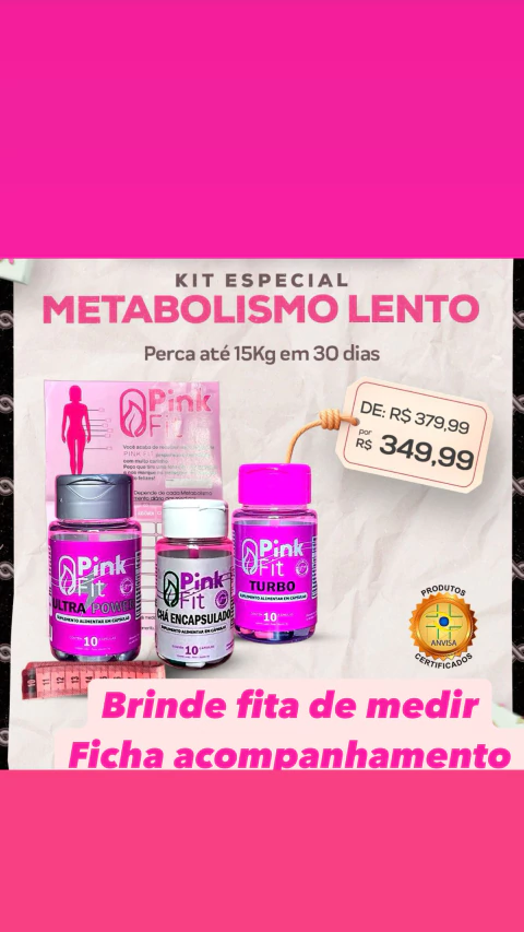 30 dias metabolismo lento leia descrição - comprar online