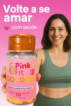 Pinkfit Gold metabolismo travado ❌10 cápsulas - comprar online