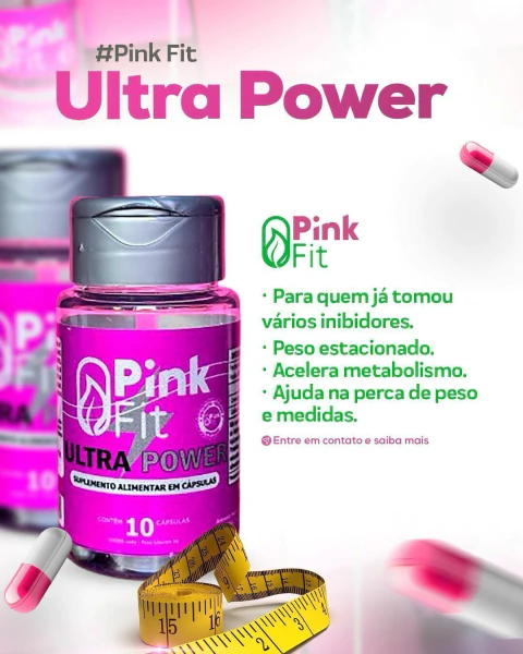 Ultra power Pink fit 10 cápsulas - comprar online