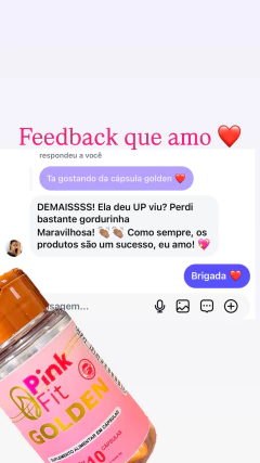 Imagem do Pinkfit Gold metabolismo travado ❌10 cápsulas