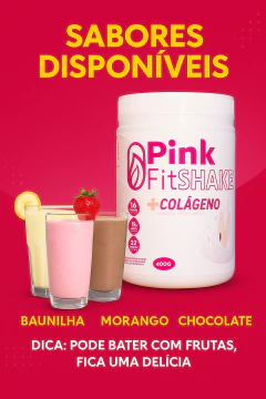 Shake morango chocolate baunilha informar sabor na internet