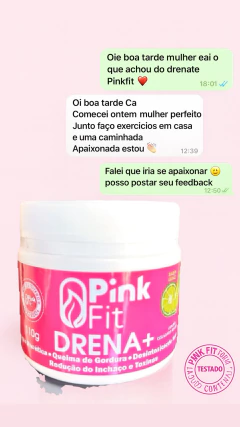 Imagem do Drena mais Pinkfit sabores laranja limão
