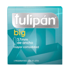 Preservativo Tulipán Big x 3 un. en internet