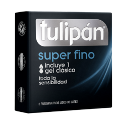 Preservativo Tulipán Super Fino x 3 un. - comprar online