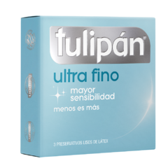 Preservativo Tulipán Ultra Fino x 3 un. - comprar online