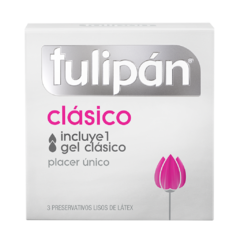 Preservativo Tulipán Clásico x 3 un.