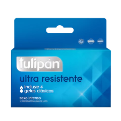 Preservativo Tulipán Ultra Resistente x 12 un.