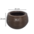 VASO ESFERA FRISADA POLIETILENO 25CM SORTIDO - comprar online