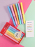 kit marca-texto faber-castell grifpen - 6 cores pastel