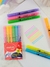 Kit de Marca-Texto Glitter Fluorescente - Molin - 6 Cores - comprar online