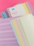 Caderno Smart Colegial - Enjoy - Folhas Reposicionáveis - Miolo Colorido - 10 matérias - Argolado - Capa Dura com Elástico - 80 folhas - Dac na internet