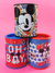 Apontador Mickey com Depósito - Metálico - Molin