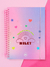 Caderno Colegial Milky - Dac - 10 matérias - 160 folhas - Rosa Pastel - 17,7 cm x 24 cm - 56 gm folha