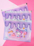 Pasta com Ziper Sanrio Lilás - A5 - 17 cm x 24 cm