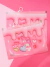 Pasta com Ziper Sanrio Rosa My Melody - A5 - 17 cm x 24 cm