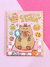 Bloco de Adesivos Capivara - Bloco com 12 Folhas - 60 adesivos - 9 cm x 7 cm