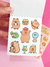 Bloco de Adesivos Capivara - Bloco com 12 Folhas - 60 adesivos - 9 cm x 7 cm na internet