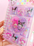Caderneta Fofa Kuromi Sanrio - Páginas Decoradas - 9 cm x 11 cm - 56 pag - comprar online