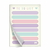 Bloco de Notas To do List Enjoy - Pautado - 30 folhas - 10,5 x 7,4 cm - DAC