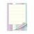 Bloco de Notas Enjoy - Pautado - 30 folhas - 14,8 x 10,5 cm - DAC