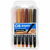 Kit Brush Pen Cis Aquarelável - Ponta Pincel - Marcador Artístico - 6 Tons de Pele