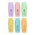 Mini Marca-texto - Cor Pastel - BRW - Unidade na internet