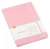 CADERNETA - ROSA PASTEL - PAUTADO - A5 - 80 folhas - 21 cm x 14,5 cm - BRW