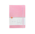 CADERNETA - ROSA PASTEL - PAUTADO - A5 - 80 folhas - 21 cm x 14,5 cm - BRW - loja online
