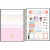 Caderno Colegial Minnie Branco - Tilibra - Espiral - Capa Dura - 10 matérias - 160 folhas - 17,7 cm x 24 cm na internet