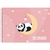 Caderno Desenho Panda - Lua - Capa Dura My Friend 60 Folhas - 27x20 cm - Sd Inovacoes
