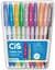 Kit de Canetas Gel Glitter - Cis - Ponta 1 mm - 10 unidades