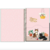 Caderno Universitário Purrfect Cats Gatinhos Rosa - 10 matérias - Capa Dura - Espiral - 160 folhas - 20 cm x 27,5 cm - Tilibra - comprar online