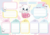 Planner Gatinhos 23 cm x 16 cm - Papel Offset - Star Color - 30 folhas