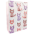 Sacola de Presente Bichinhos Gatinhos Branca com Glitter - Pequeno - 23 x 18 x 10 cm - Papel Cartão Duplex - comprar online