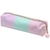 Estojo Escolar em Tecido S2 - Cores Pastel - 1 zíper com Pompom - 22 x 6 x 6 cm - BRW