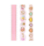 KIt Fita Adesiva Washi Tape Cristal Rosa - WT0451 - BRW - 3 rolos - comprar online