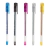 kit caneta gel cis gelyx - ponta 1 mm - esferográfica - 5 cores - comprar online