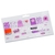 Marcador de página - Smart Notes Markers - BRW - Flores / Lilás