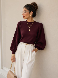 Blusa manga princesa de modal
