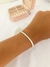 Pulseira grossa G prata (PL26)
