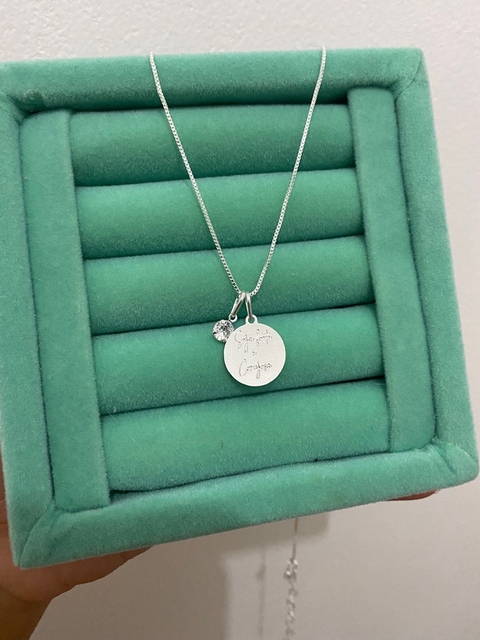 Colar seja forte e corajosa (CO126)