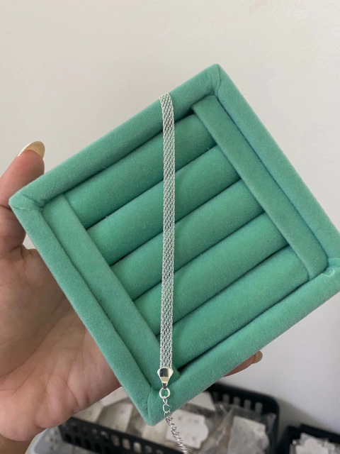 Pulseira tela G prata (PL20)