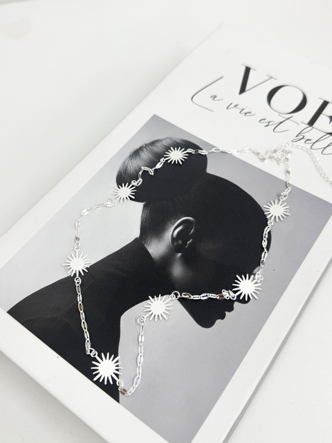 choker sol prata (CK08) - comprar online