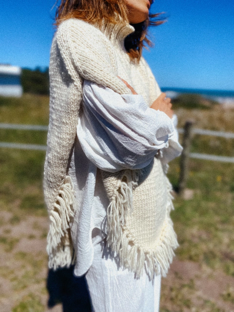 Poncho SAUCE pura lana
